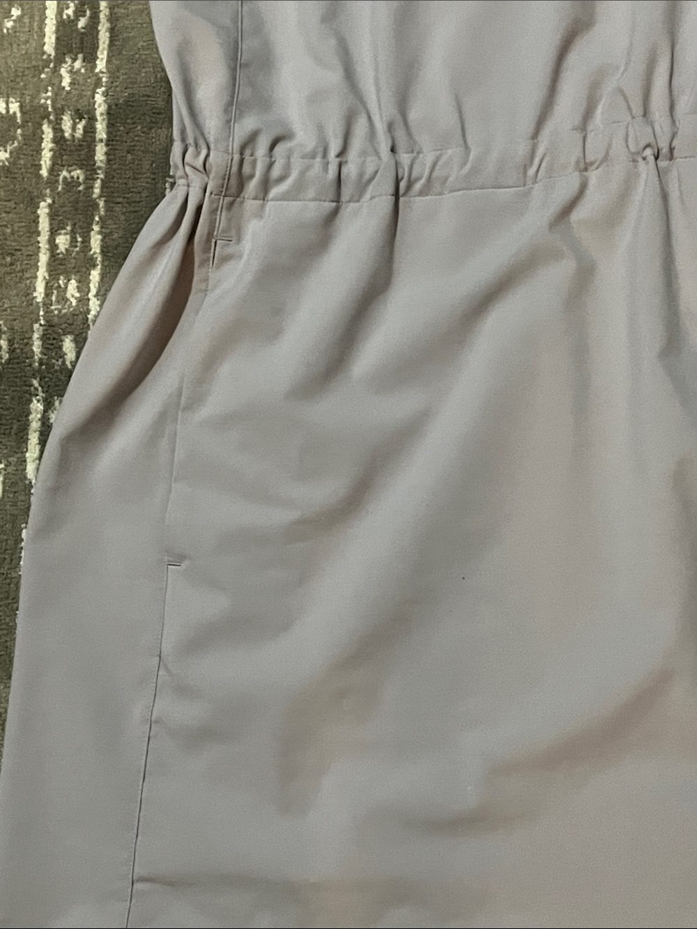 Light Grey Arc’Teryx Contenta  Sleeveless Drawstring Waist Dress - Picture 4 of 8